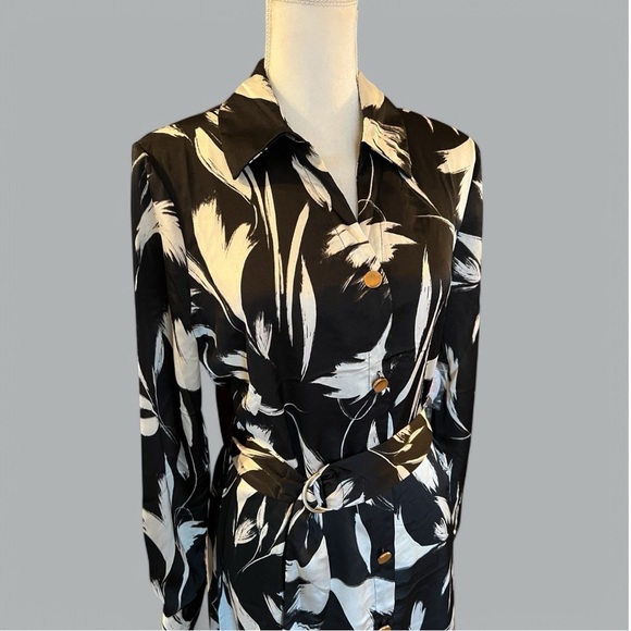 Harlow & Rose Black and White Dress, Stylish and Comfortable, NEW - Picture 2 of 6